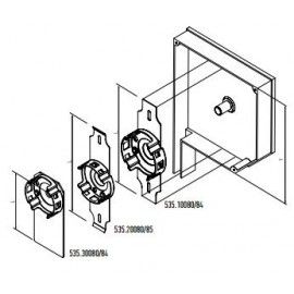 NICE 1036.20.00 Box blade - Measures L 64 mm - Size T 137 mm - Max. torque 15 Nm