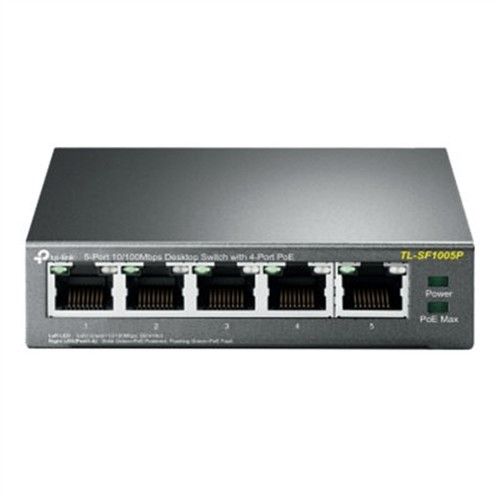TP LINK TL-SF1005P SWITCH DESKTOP 5 PORTE 10/100 Switch Switch Stand-