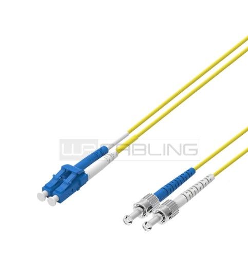 WP RACK WPC-FP0-9LCST-005 BRETELLA FIBRA OTTICA MONOMODALE, 9/125μ LC-ST, 0,5 MT