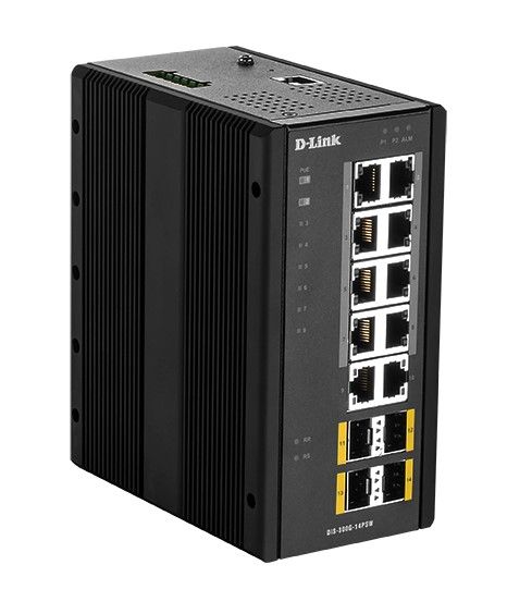 D-LINK DIS-300G-14PSW 14-PORT L2 MANAGED SWITCH