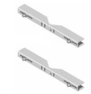 UNISTAB AL4000Z pair of 400mm supports per pole d. 50÷200mm