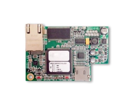 INIM SmartLan/G Ethernet interface for connection to LAN and WAN networks TCP/IP protocol management