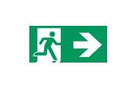 COOPER CSA LIGHTING 40071351588 Pictogram for 46011 Right LED