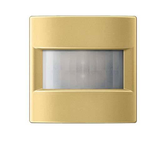 JUNG ME3181C KNX 180° detector for bus coupler 2073U - Standard - lens type 1-10 m - classic brass