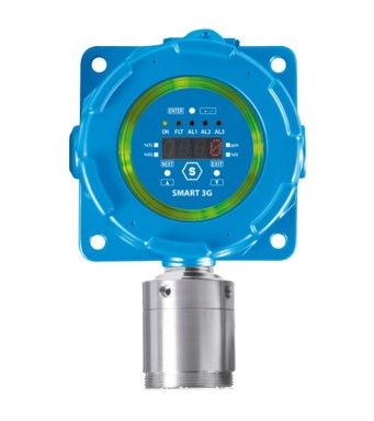 SENSITRON S3013CL CHLORINE (Cl2) detector, 0-5 ppm, 4-20 mA
