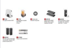 K544/CFLT Kit automazione per cancelli scorrevoli gibidi kit sl544 