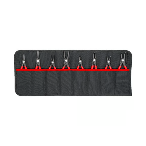 KNIPEX 00 19 58 V02 Ass. di pinze per anelli die sicurezza