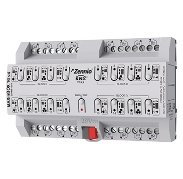 ZENNIO ZIOMB16V4 MaxInBox 16-16out V4.,16A