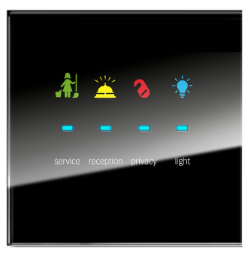 BLUMOTIX BX-F-F80B PANEL CONTROL KNX control panel cover 