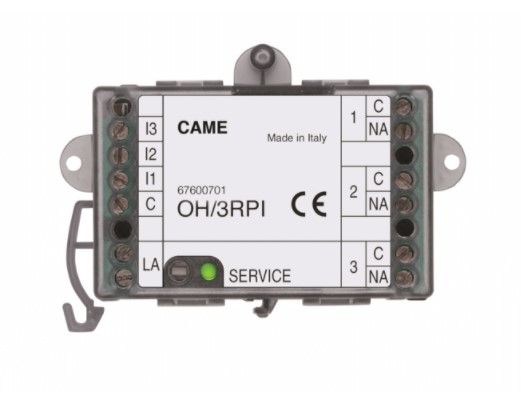 CAME 67600701 OH/3RPI-INPUT/OUTPUT MODULE