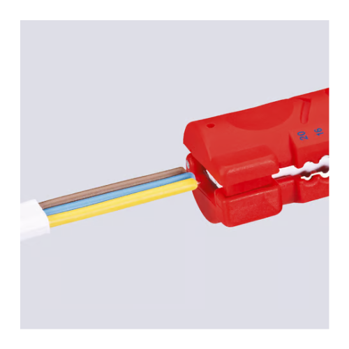 KNIPEX 16 64 125 SB Utensile spelacavi per conduttori di dat