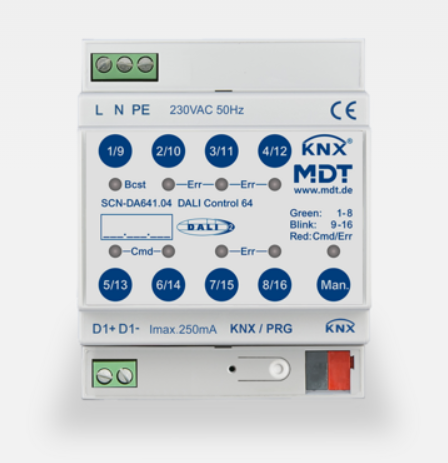 MDT SCN-DA641.04 DALI Control 64 gateway
