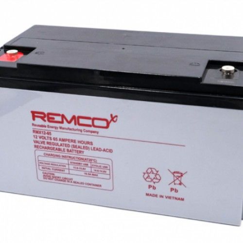 REMCO RMX 65-12 12V 65Ah battery