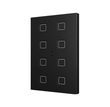 ZENNIO ZVITRXL8A RGB XL 8 key. PC-ABS capacitive button - 8