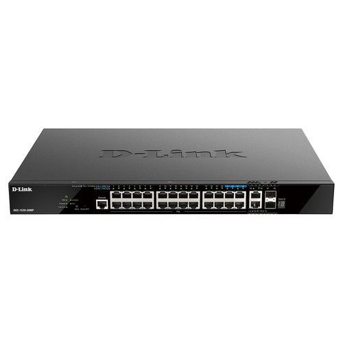 D-LINK DGS-1520-28MP/E 20 PORTS GE POE + 4 PORTS 2.5 GE Stand-Alon Switch