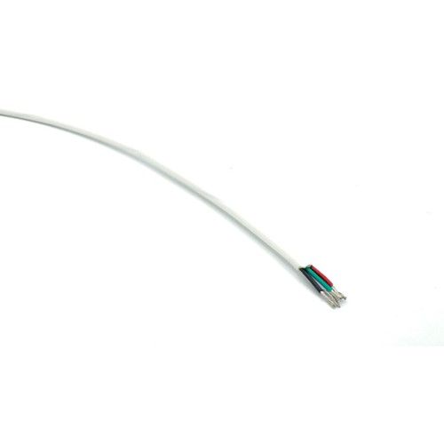 LEDCO BT-4P/BI/MT RGB SHEATHED CABLE 4X0.25MM WHITE PER METER