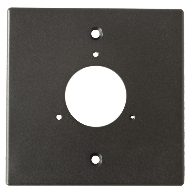 ELAN MT-BSAP-BK IP Cameras Bullet Camera Single Gang Box Adapter Plate (Black)