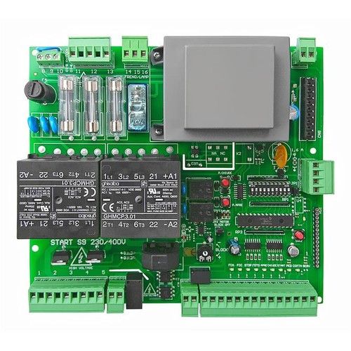 NOLOGO START-S9R control unit for 1 motor 230/400Vac. Relay. By cancell