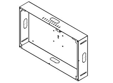 DIVUS MS10 wall box for concrete and brick walls.