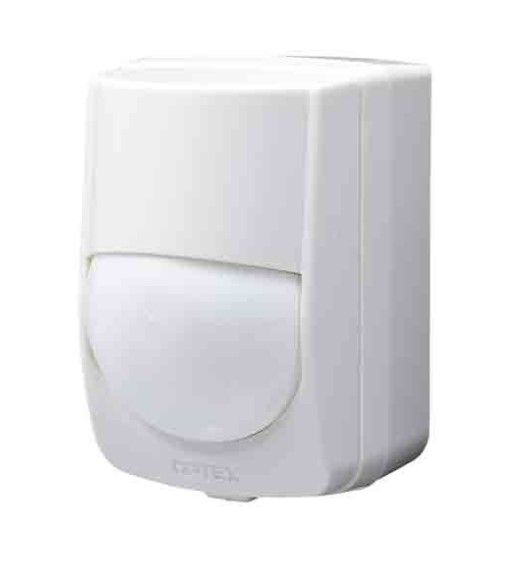 OXRXCRDT RXC-RDT  Rivelatore doppia tecnologia, senza fili, a basso assorbimento. Portata m 12x12.