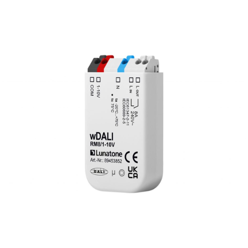 LUNATONE 89453852+T Set: wDALI transmitter + Converter to 1-10V PWM wi