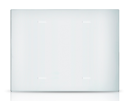 EELECTRON 9025GL304A01 GLASS - 3 MODULES - 4 CH. WHITE