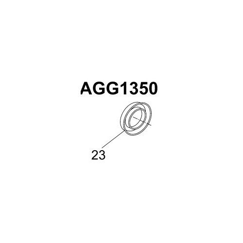 GIBIDI P9AGG1350100 00100-GUARNIZIONE DDE 156/DE156 (N gradi100 PZ)