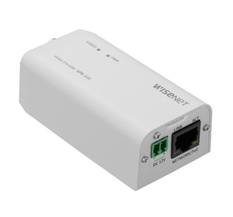HANWHA SPE-110A 1CH Video Encoder