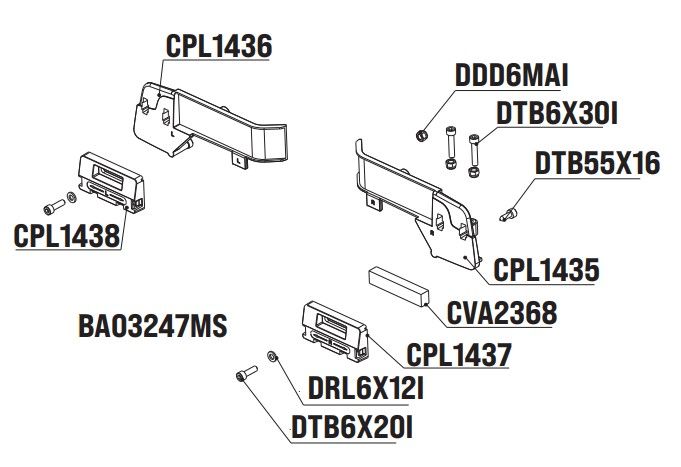 RIB BA03247MS CONFEZIONE CAMME FCM SUPER 2200