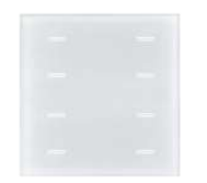 EELECTRON 9025GL08A01 GLASS 8 CH. - WHITE