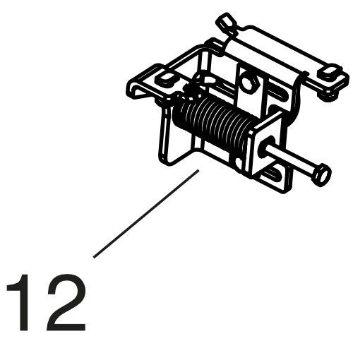 FAAC RICAMBI 63003523 GRUPPO TENDITORE CINGHIA AS3000