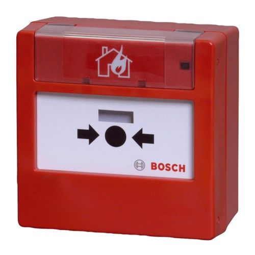 BOSCH-INCENDIO FMC-420RW-GSRRD Pulsante d'allarme manuale LSN/LSNi a singola azio