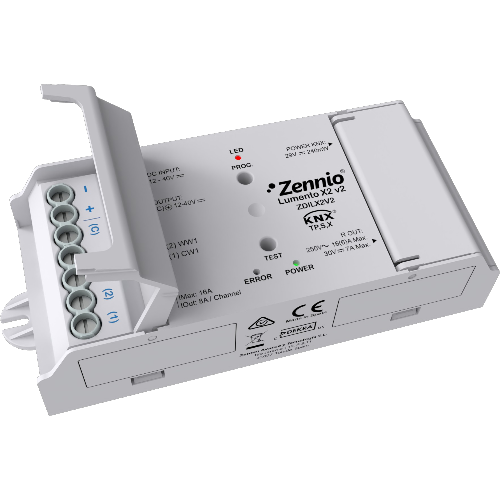ZENNIO ZDILX2V2 Lumento X2V2 LED 2can.