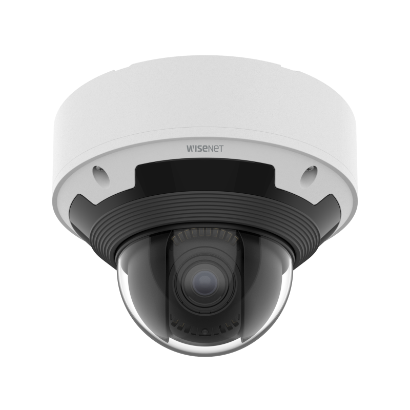 HANWHA XNV-8083RZ 6MP AI IR Vandal Dome - Cupola hard-coated
