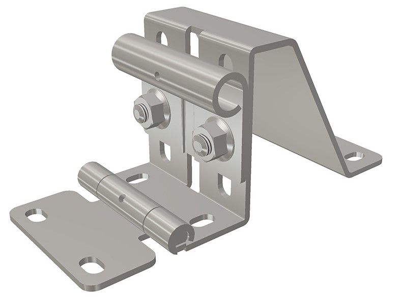 SOMMER 25234.1 Cerniera e supporto rullo reg. 11 mm