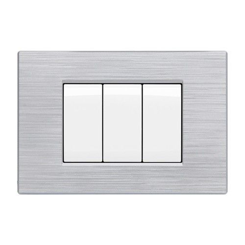 MT DISTRIBUZIONE GEM-P6004SP-SI SPAZZ GEM 4P SILVER TECHNOPOLYMER PLATE
