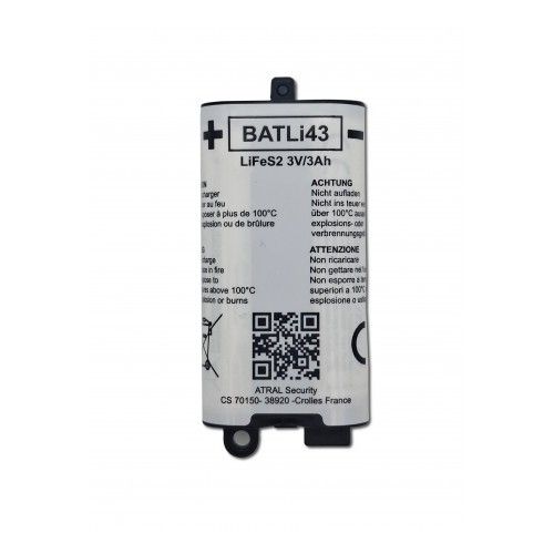 DAITEM BATLI43 Blocco pile al Litio (3V - 3Ah)