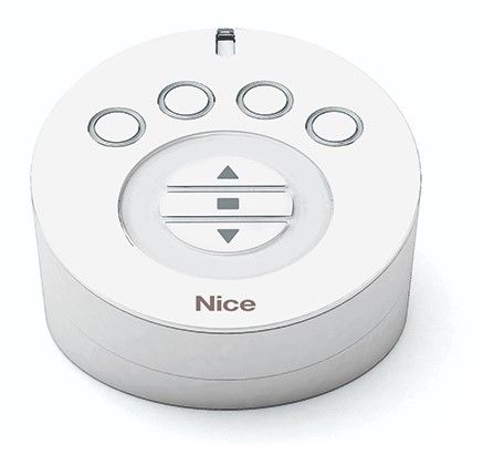 NICE AG4W Rechargeable portable transmitter for controlling awnings, shutters, lights, electrical loads