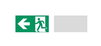 COOPER CSA LIGHTING 40071354663 LEFT PANEL, BLIND, 22M ISO7010