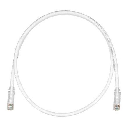 PANDUIT UTPSPL1MY Copper Patch Cord- Cat 6- Off White LSZH UTP Cable
