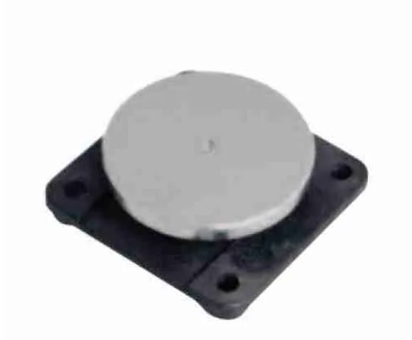 COOPER CSA FIRE 1363-CSA COUNTERPLATE WITHOUT JOINT DIAMETER 60MM BLACK