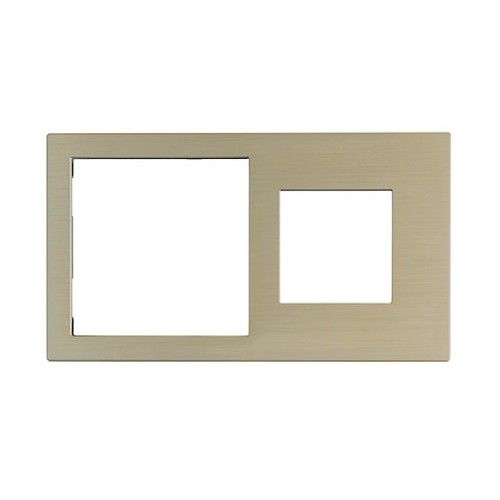 EELECTRON PO71A45MT-CH 71+45 METAL CHAMPAGNE DOUBLE PLATE
