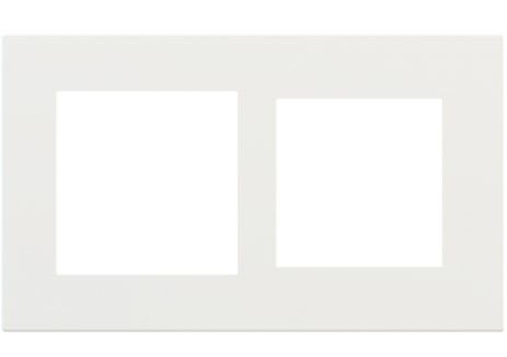 EKINEX EK-S2P-F_ Double plate with 2 windows 55X55 in Fenix ​​NTM