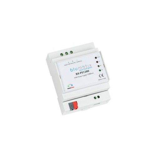 BLUMOTIX BX-PS1280 KNX power supply - 1280mA + AUX 30V DC