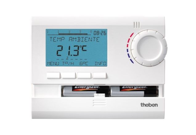 THEBEN 8119132 RAM 811 TOP 2 CHRONO. DGT.WALL PILE WHITE