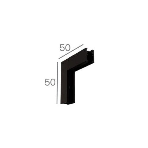 LEDCO MOCO140/NE2/P CORNER JOINT MECC. SOFF. /BINARY BLACK WALL