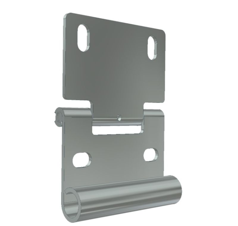 SOMMER 25163-R9016 Side hinge 11 mm duplex residential Ral9016