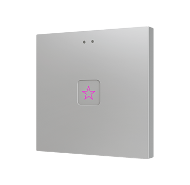 ZENNIO ZVITR1W RGB KEY 1. PC-ABS CAPACITIVE BUTTON