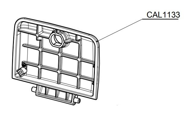 RIB CAL1133 GEWISS GBC GEWISS CASSAF.FLAT LID