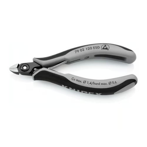 KNIPEX 79 02 120 ESD Tronchese laterale di precisione